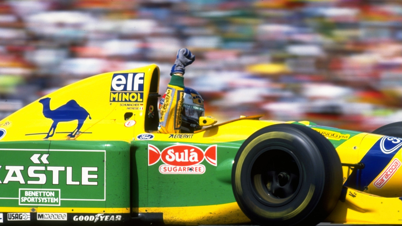 Illustration for article titled A Brief Photographic History Of Michael Schumacher's Racing Career